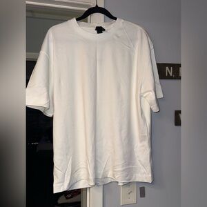 H&M White Short Sleeve Tee